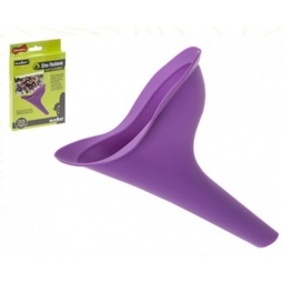 Summit Female Rubber Flexible Wee Funnel She Relieve Portable Urinating Cup Tube