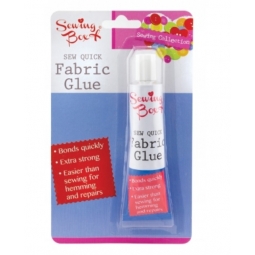 Sewing Box Sew Quick Extra Strong Fabric Glue Quick Bond 50ml Sewing Replacement