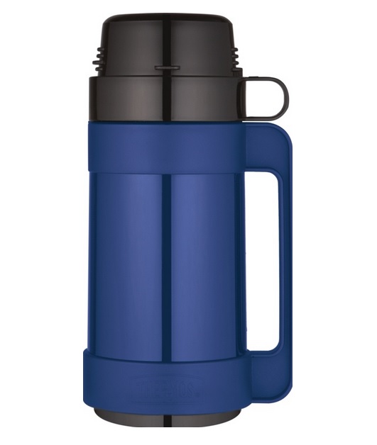 Thermos Mondial Insulated Glass Wall Thermal Drinks Travel Flask 1
