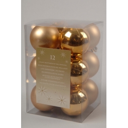 12 Gold Baubles