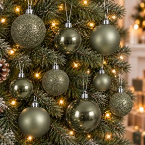 30 Rosemary Green Baubles
