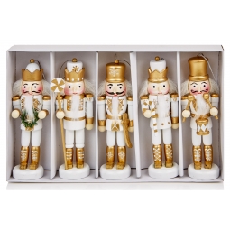 5 Small Nutcracker Decorations