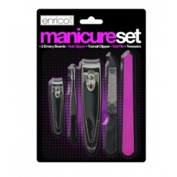 Manicure Set Emery Boards Nail Clipper Nail File Tweezers Toenail Clippers Nail