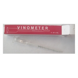 Youngs Brew Home Brewing Vinometer 0-25% VOL Glass Vinometer