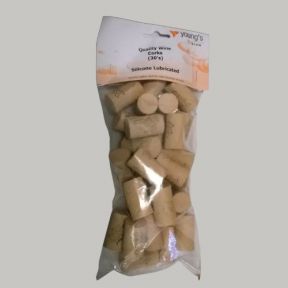 30 Quality Wine Corks 38x22mm