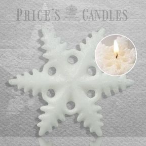 Snowflake Candle