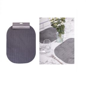 2 Grey Placemats