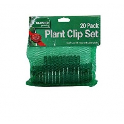 Kingfisher CLIPSET Plant Clips - Green (20-Piece)