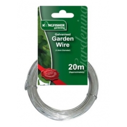 Kingfisher - Galvanised Garden Wire 20m x 1.2mm Approx