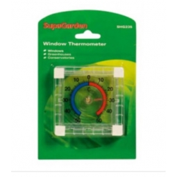 SupaGarden Window Thermometer Ideal For Greenhouses Conservatories