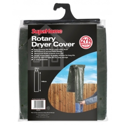 SupaHome Rotary Washing Line Dryer Cover UV Treated Dark Green 145cm x 29cm