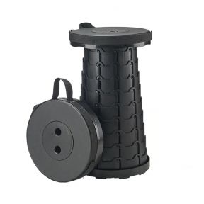 Black Telescopic Stool