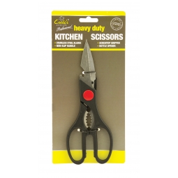 Cooks Choice Heavy Duty Stainless Steel Blade Kitchen Scissors Bottle Opener
