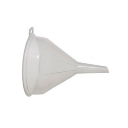 Whitefurze 18cm Clear Plastic Kitchen Funnel For Liquids & Grain Substances