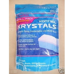 Kontrol Moisture Trap Krystals - Refill Pack 500g, Damp Absorbing