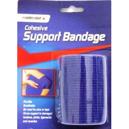 Masterplast Cohesive Support Bandage Supports Tendons Joints Muscles 7cm x 4cm
