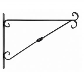 Black 14 Inch Basket Bracket
