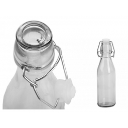 1l 1000ml Glass Swing Top Preserve Bottle With Stopper Oils Dressings Sauce