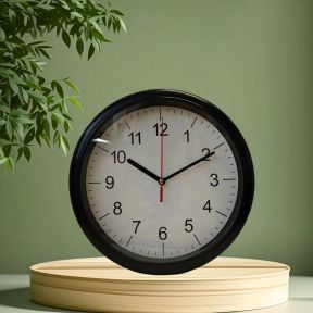 Black Wall Clock