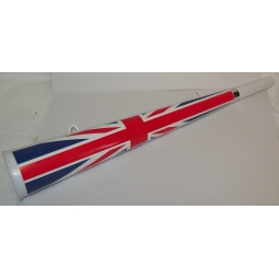 Union Jack Horn - plastic party horn - Approx 27cm - Any Event Horn VE Day
