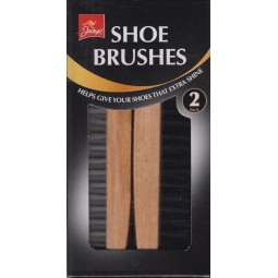 Jump - Set Of 2 Shoe Boot Cleaning Brushes For Leather Shoes Gives Extra Shine