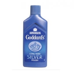 Goddard's Long Term Metal Silver Polish Cleaner 125ml Protect & Shine