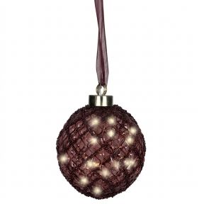 Plum Ball Light 10cm