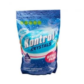 Kontrol Damp Krystals 2.5KG Easy Pour Refill Bag Scent Free Damp Moisture Trap