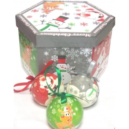 14 Baubles Santa Snowman Rudolph
