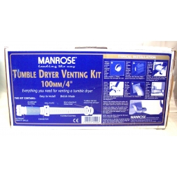 Manrose Universal Tumble Dryer Venting Kit 100mm/4