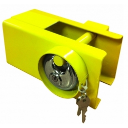 Leisurewize 110mm x 110mm Coupling Lock System Caravan Trailer Towing Lock