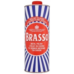 Brasso Metal Polish For Brass Copper Pewter Chrome Stainless Steel - 1Ltr