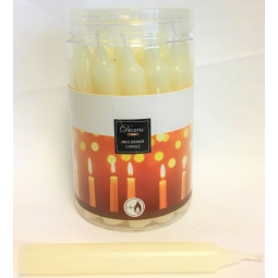 Ivory Mini Dinner Candles