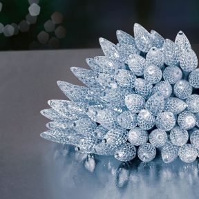 White Pine Cone Lights