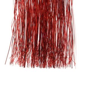 Red Lametta Tinsel