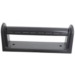 NEW Wall Mounted KITCHEN TOWEL ROLL HOLDER Grey / Silver - Wall Mountable