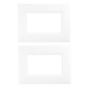 Double Finger Switch Plate 2pk