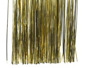 Decoris Lametta Foil Tinsel Strand Garland Christmas Decor 50cm x 40cm - Gold