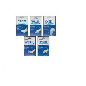 Set Of 5 Elastic Net Bandages Knee Elbow Ankle Wrist & Finger Dressing Bandage