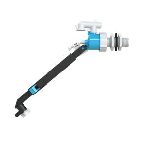 Viva Toilet Cistern Skylo Side Entry Ball Valve Adjustable Arm 1/2