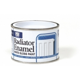 151 Radiator Enamel White Gloss Paint - 180ml