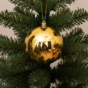 14cm Large Gold Bauble