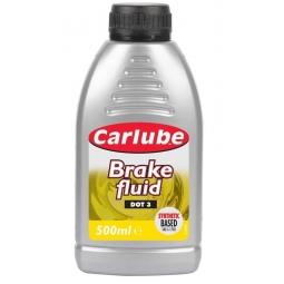 Carlube High Quality Brake & Clutch Fluid DOT 3 Synthetic Based 500ML