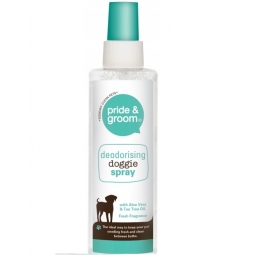 Pride & Groom Deodorising Doggie Spray Mist Aloe Vera & Tea Tree 200ml
