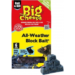 6 Rat & Mouse Bait Blocks