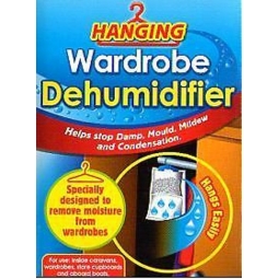 Hanging Wardrobe Dehumidifier By 151 - Helps Stop Damp, Mould, Mildrew etc...