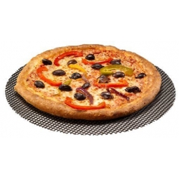 Pizzamesh Reusable non-stick mesh gives all round Crispness Dia: 31cm Approx