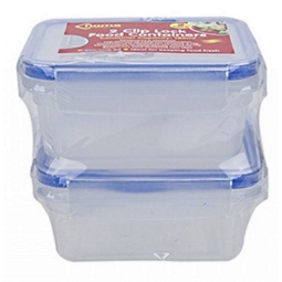 2pk Food Containers Rectangula