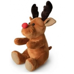 Brown Rudolph Door Stop
