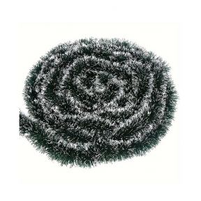 Snow Tipped Tinsel 3M